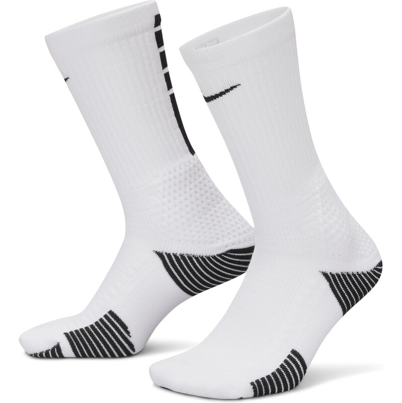 Nike Elite 2.0 Cushioned Crew Socks White - Unisex - Ponožky Nike - 66471169