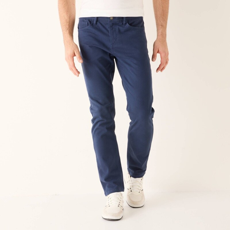 Nohavice s 5 vreckami a pružným pásom nám. modrá 054 Blancheporte 66474422