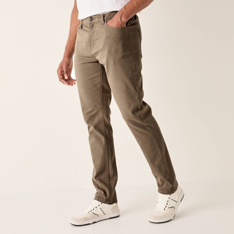 Nohavice s 5 vreckami a pružným pásom béžová 054 Blancheporte 66474423