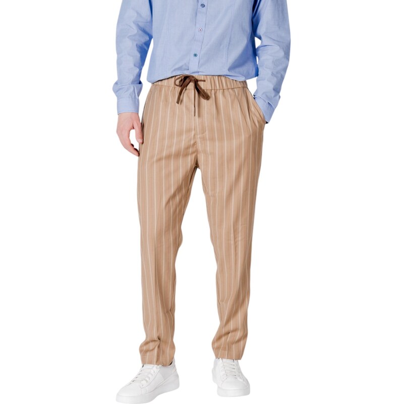 Gianni Lupo pánske pruhované nohavice 66471695