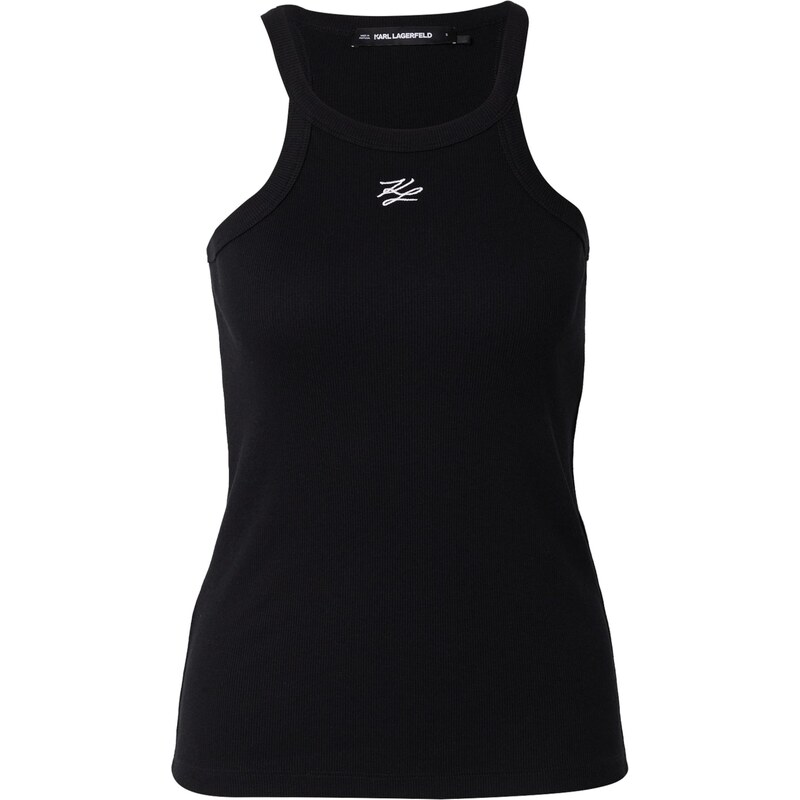 Karl Lagerfeld Top čierna / biela 62392253