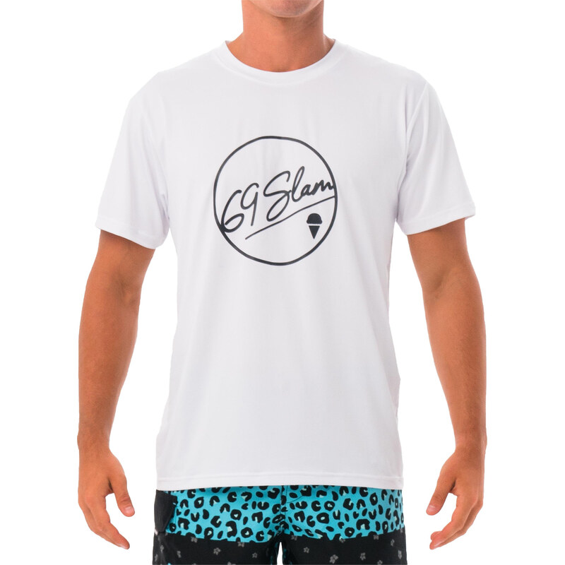 Pánske tričko 69SLAM BUBBLE WHITE UPF +30 (MTZUBE-WH) 66438347