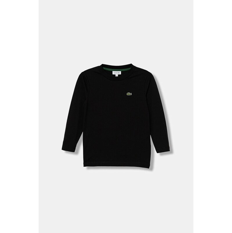 Detská bavlnená košeľa s dlhým rukávom Lacoste 66472798