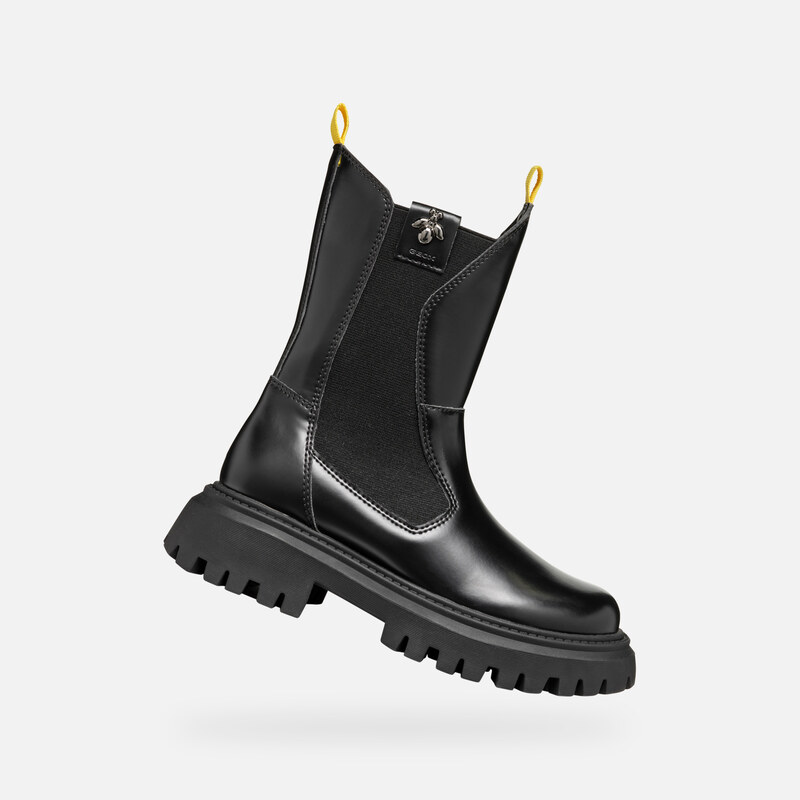 Čierne členkové topánky Geox Maquinnens 66473124