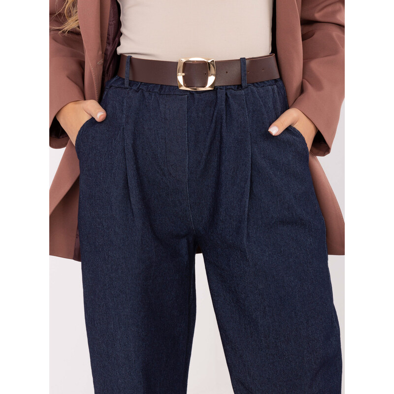 Factory Price Dámske nohavice tmavomodré 66472898