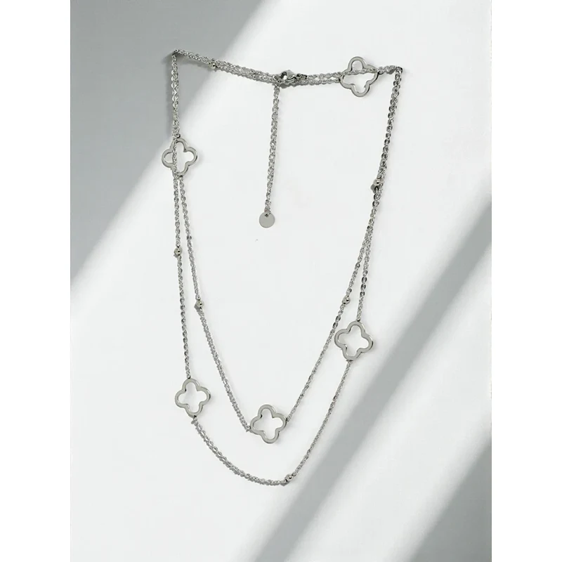 Strieborný náhrdelník Resti Livia Quattro Argento 66472981