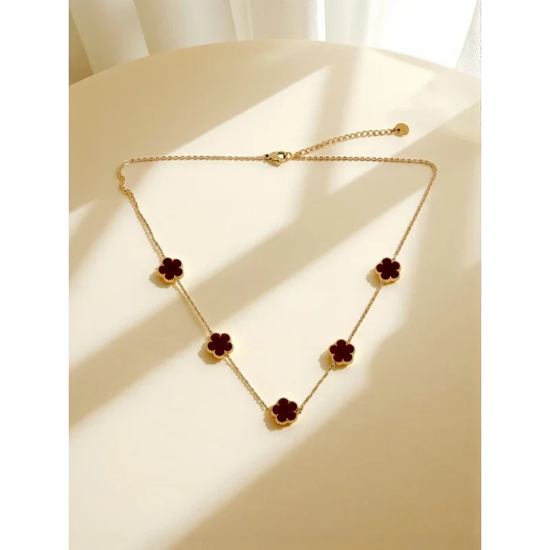 Resti Náhrdelník Aurelia Clavis s perleťou 66473003