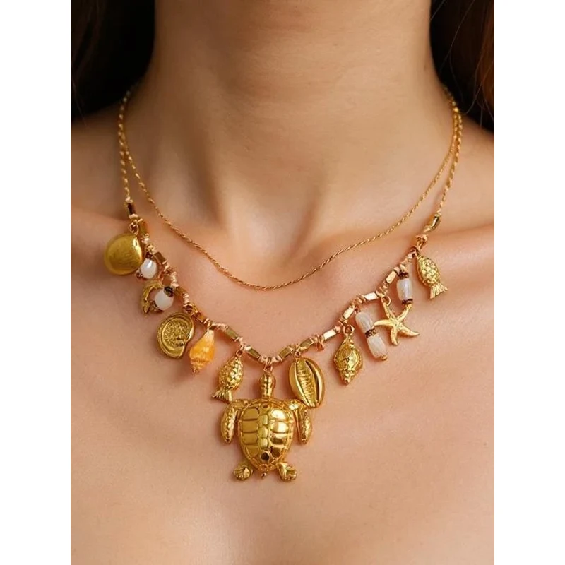 Náhrdelník Resti Athena Charm Sea 66473032