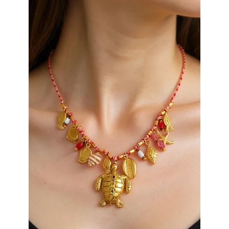 Náhrdelník Resti Athena Charm Sea 66473030