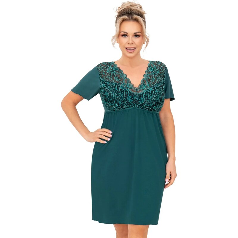 Viskózová nočná košeľa Donna Melania 3XL-6XL 66473633