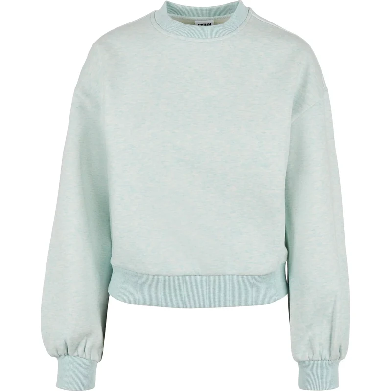 Urban Classics Dámska oversize mikina aqua melange 66474291