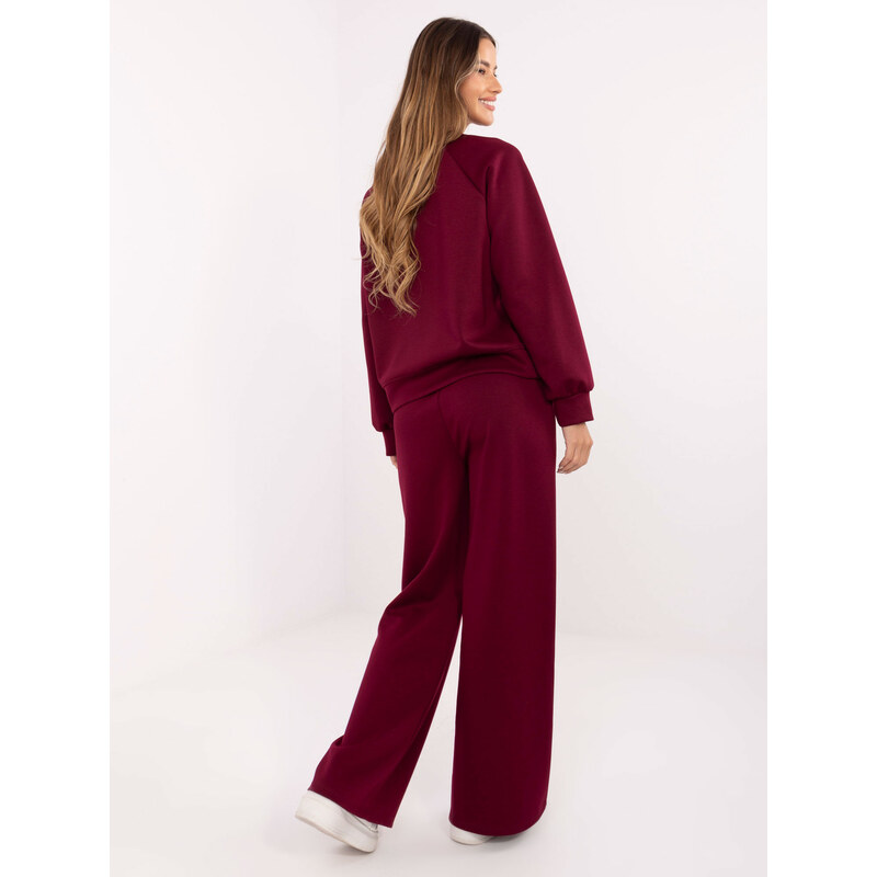 Factory Price Bordový dámsky komplet 66474298