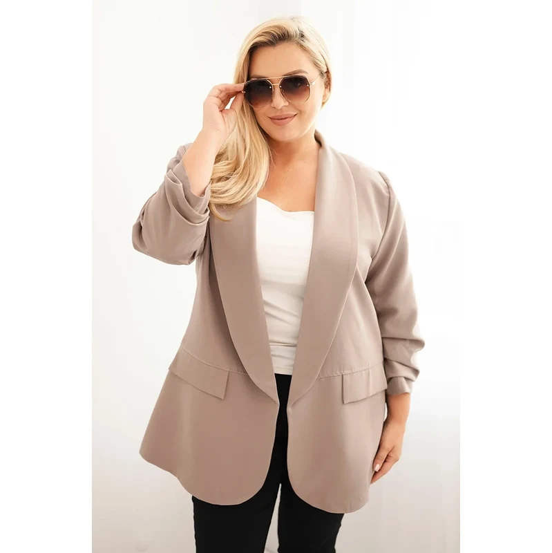 Kesi Włoski Elegantný plus size blejzer Kesi 66474161