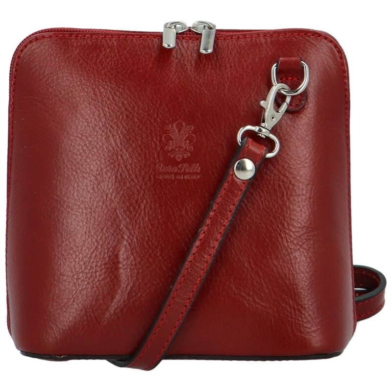 Vera Pelle crossbody kožená kabelka Defra 66474883