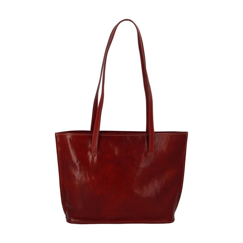 Vera Pelle kožená Shopper kabelka na rameno Josette 66474898