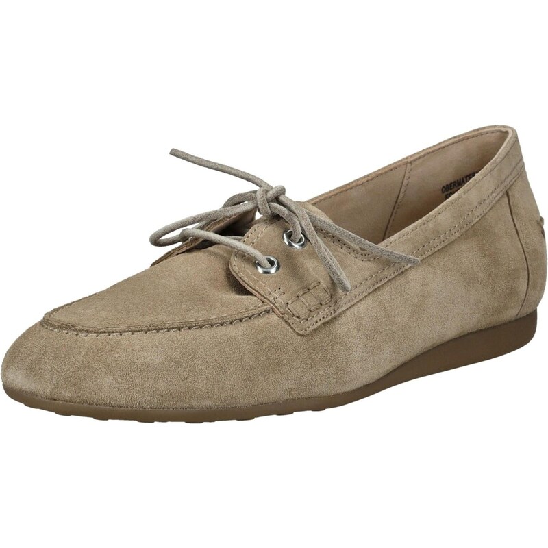 Paul Green Šnurovacie topánky tmavobéžová 66479069