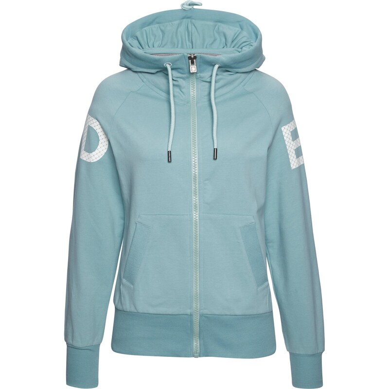 Elbsand Tepláková bunda svetlomodrá / biela 66479134