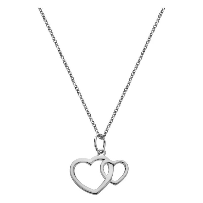 Hot Diamonds Strieborný náhrdelník Srdce Silver Whisper SWP006 66596205