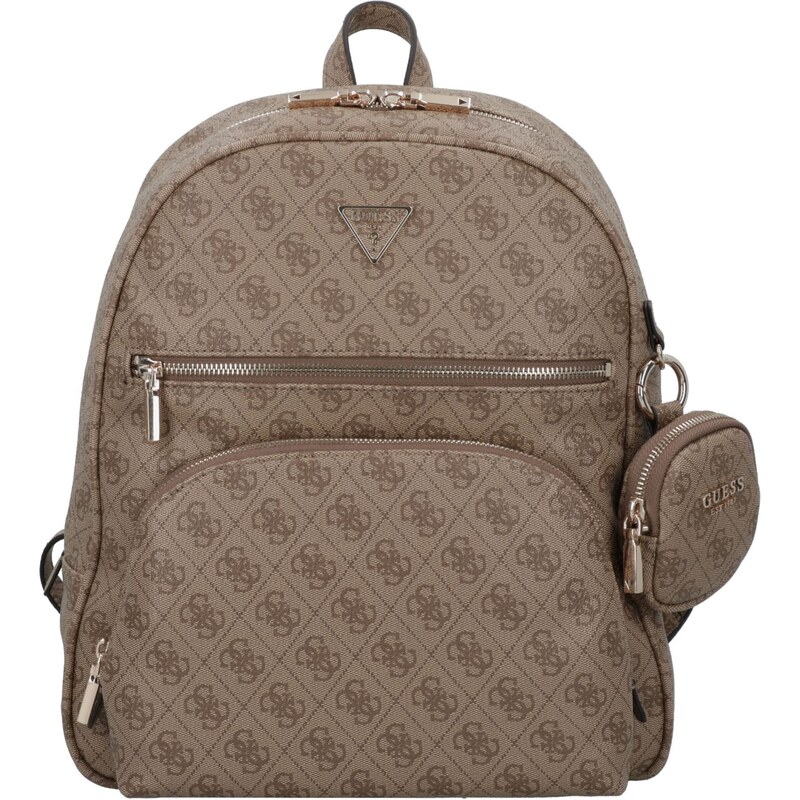 GUESS Batoh Power Play II tmavobéžová / hnedá 66480246