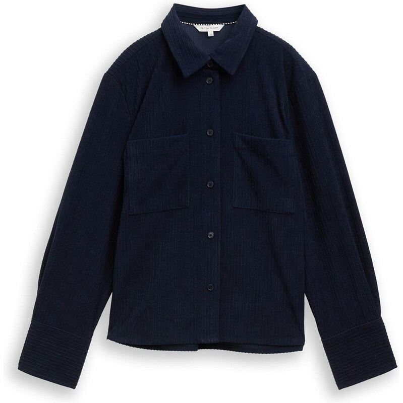 TOM TAILOR Blúzka námornícka modrá 66480411