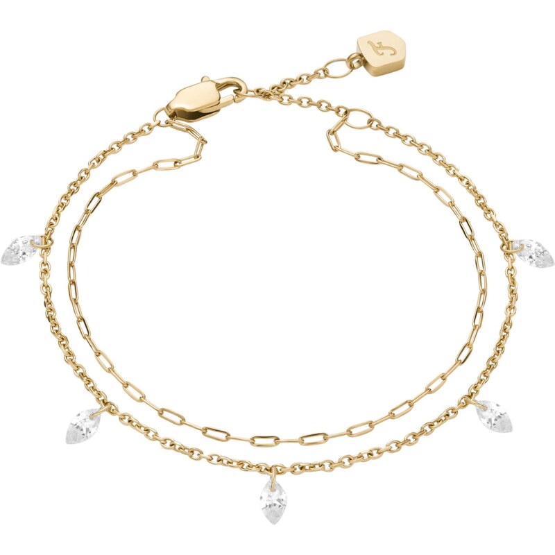 FOSSIL Náramok Ellis zlatá 66480440