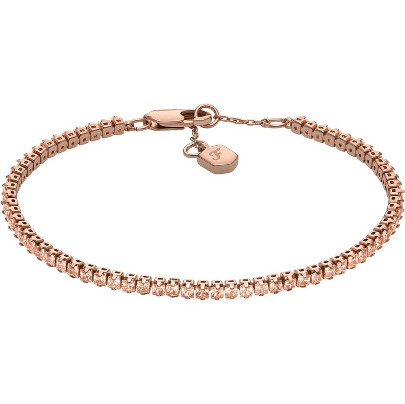 FOSSIL Náramok Ellis ružové zlato / marhuľová 66480441