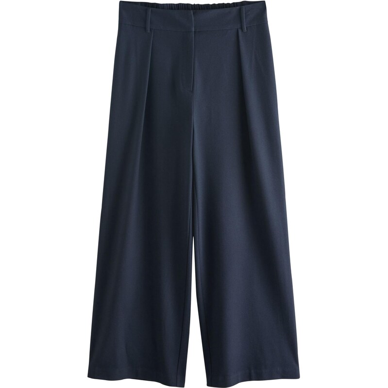 Next Plisované nohavice námornícka modrá 66480449