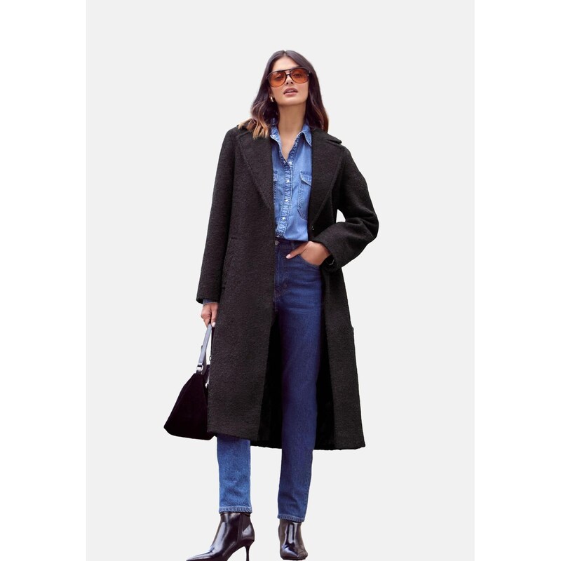 Friends Like These Prechodný kabát čierna 66480537