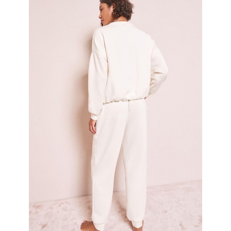 Friends Like These Pyžamové nohavice biela 66480546