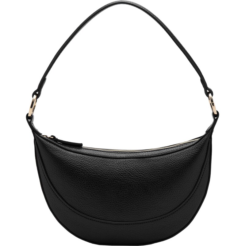 MANGO Kabelka na rameno NESS čierna 66480603