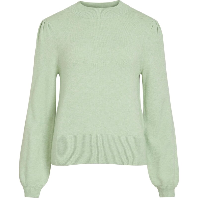VILA Sveter VIRIL pastelovo zelená 66480614