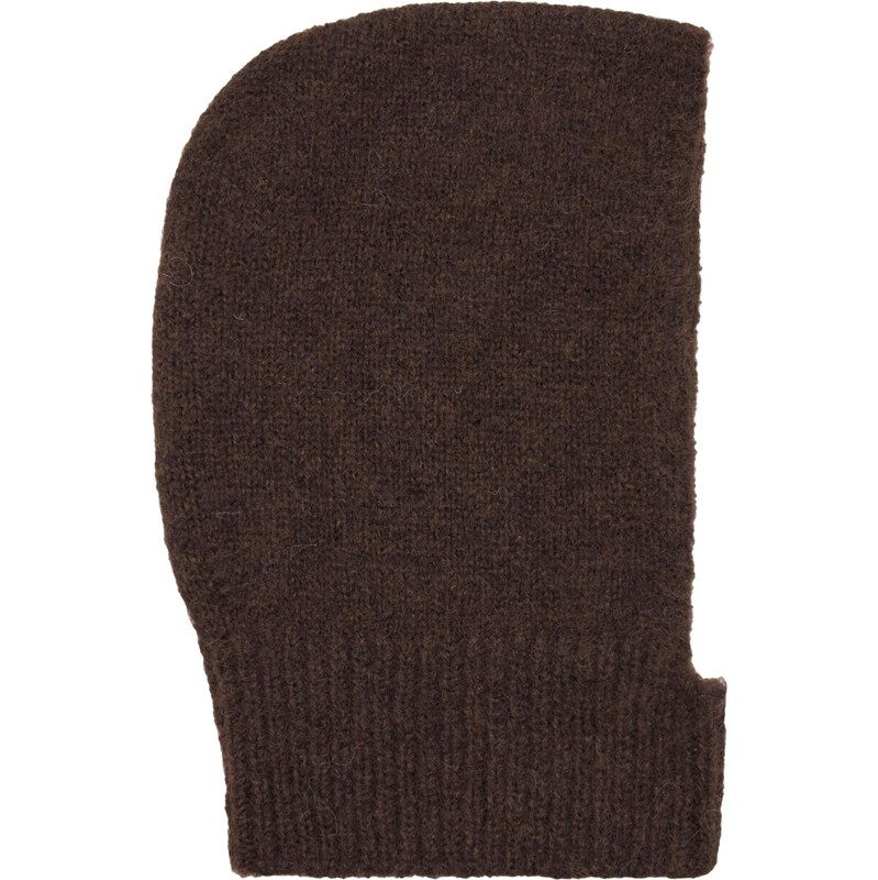 MANGO Čiapky AVA tmavohnedá 66480617