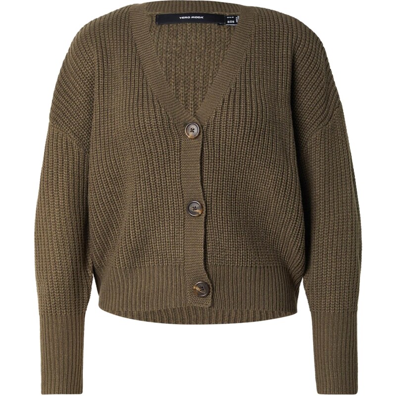 VERO MODA Kardigán VMLEA kaki 66496137
