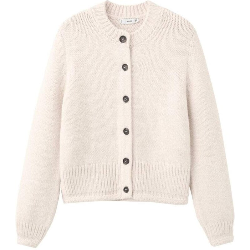 MANGO Kardigán Samantha telová 66480724