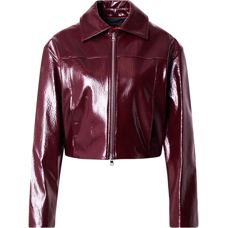 HUGO Prechodná bunda Acendi-1 farba lesného ovocia 66480762