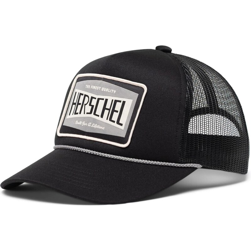 Herschel Čiapka Marina sivá / čierna / biela 66480776