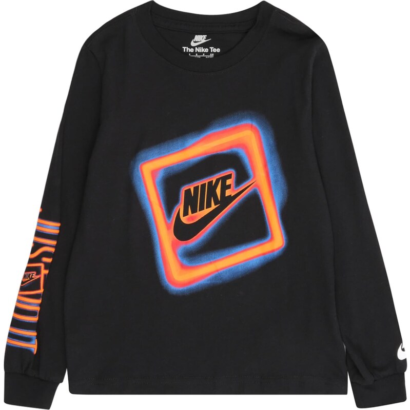 Nike Sportswear Tričko FUTURA modrá / oranžová / čierna 66480780