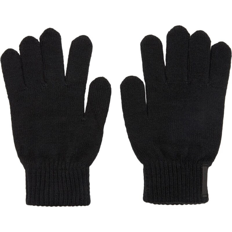 Pull&Bear Prstové rukavice čierna 66480798