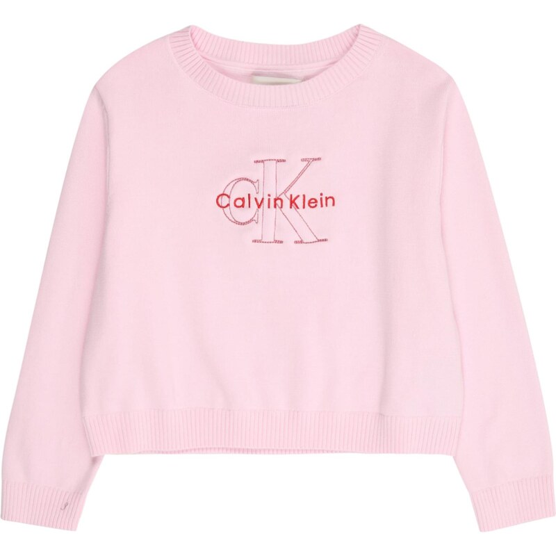 Calvin Klein Jeans Sveter ružová / červená 66480816