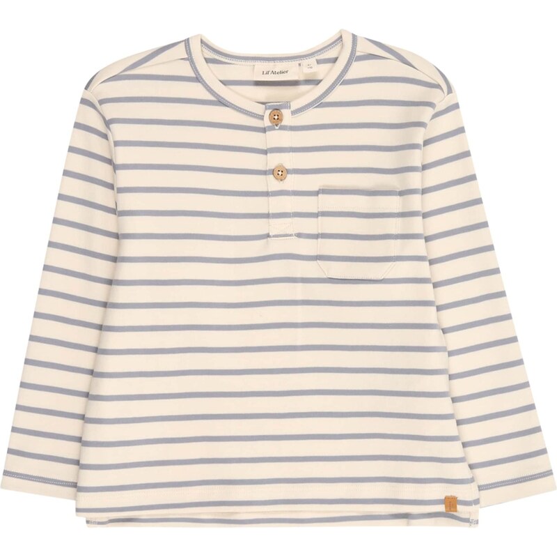 LilAtelier Tričko NMMLimia sivá / tmavošedá 66480836