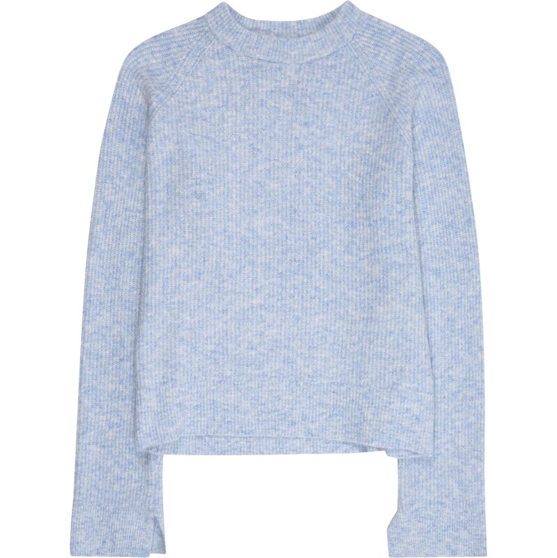 LMTD Sveter NLFKleave modrá melírovaná 66480850