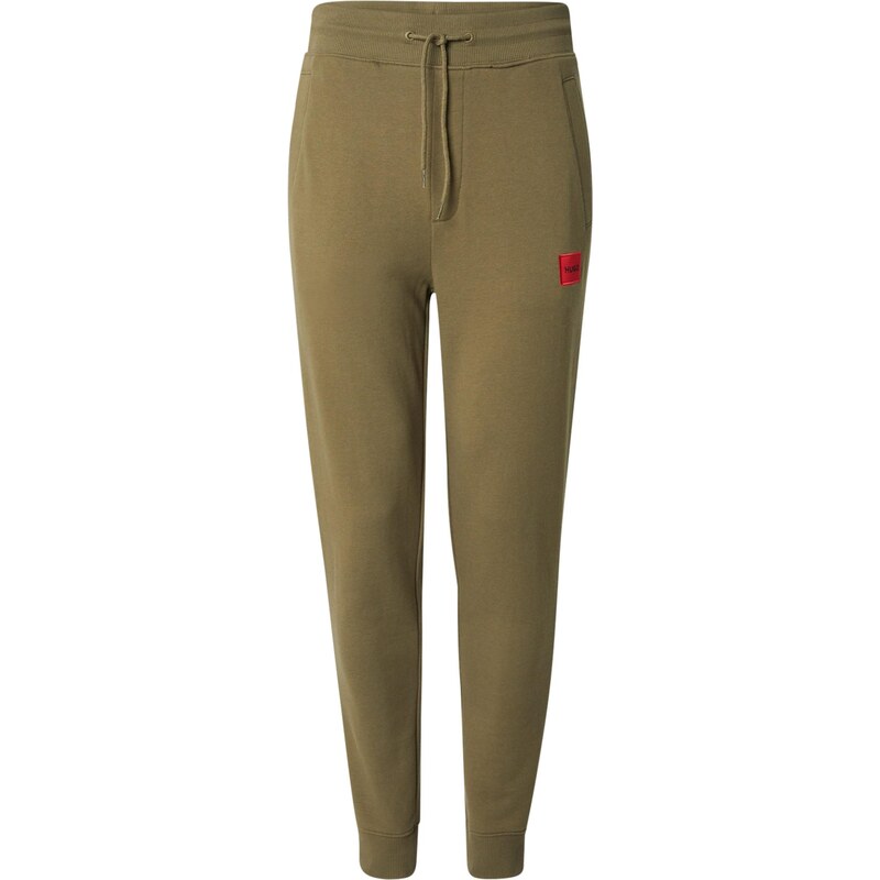 HUGO Nohavice Doak212 olivová 66480895