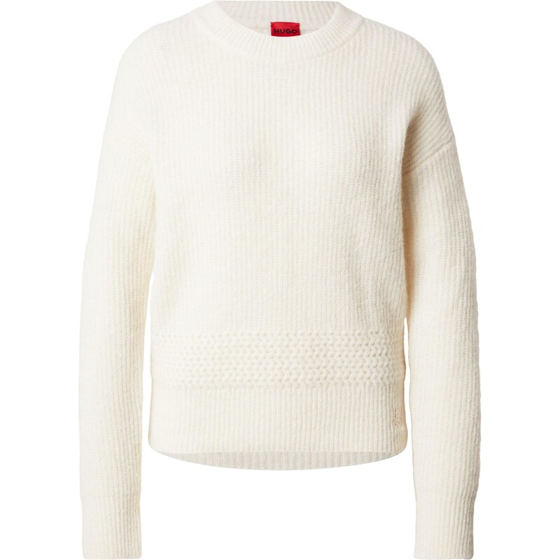 HUGO Sveter Scevany biela 66480926
