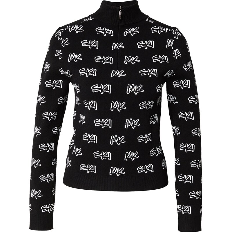 MICHAEL Michael Kors Sveter SKI čierna / biela 66480930