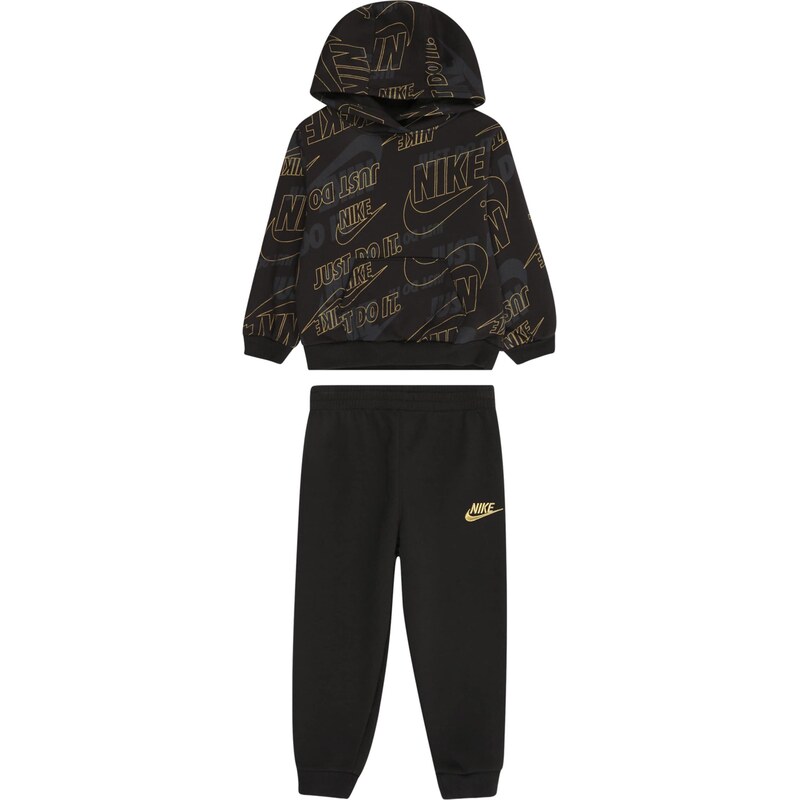 Nike Sportswear Set žltá / sivá / čierna 66481027