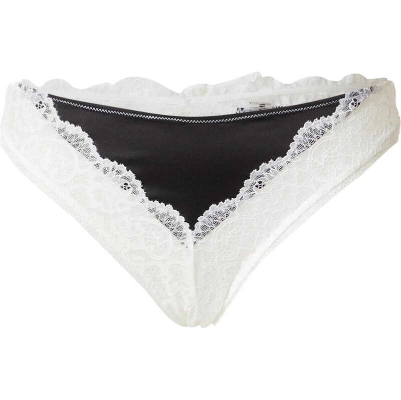 WILD LOVERS Nohavičky CAMILLA čierna / biela 66481035