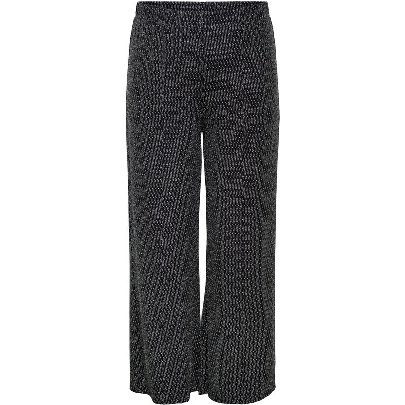 ONLY Carmakoma Nohavice CARCAROL čierna / strieborná 66481031