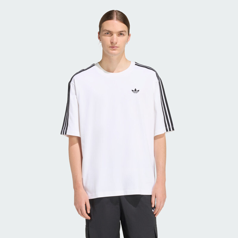 Adidas NADROZMERNÉ TRIČKO ADICOLOR 3-STRIPES OVERSIZED TEE 66487320