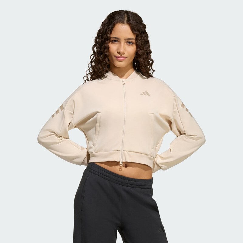 Adidas TEPLÁKOVÝ TOP FUTURE ICONS 3 STRIPES FULL ZIP TRACK TOP 66909237