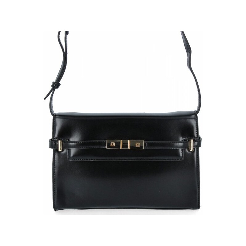 Elegantná dámska kabelka cez rameno od firmy Herisson 17R506 čierna 66483861